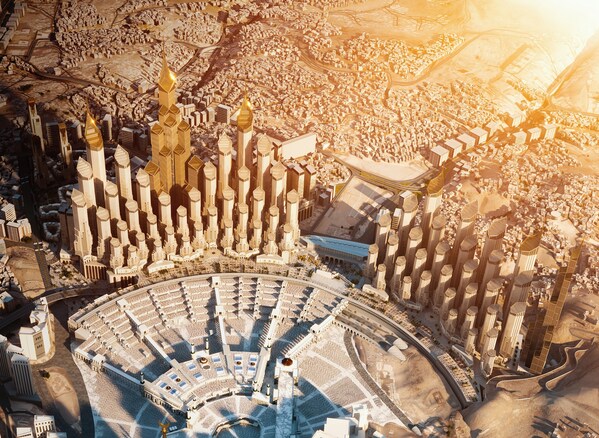 Masterplan of King Salman Gate by RUA AlHaram AlMakki Company (for illustration purpose only)