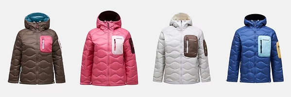 Peak Performance FW26 HELIUM UTILITY DOWN HOOD JACKET全新配色