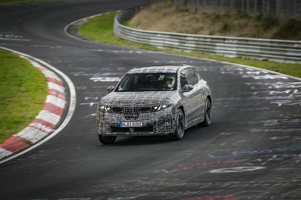 国产新世代BMW iX3在纽北赛道例行测试